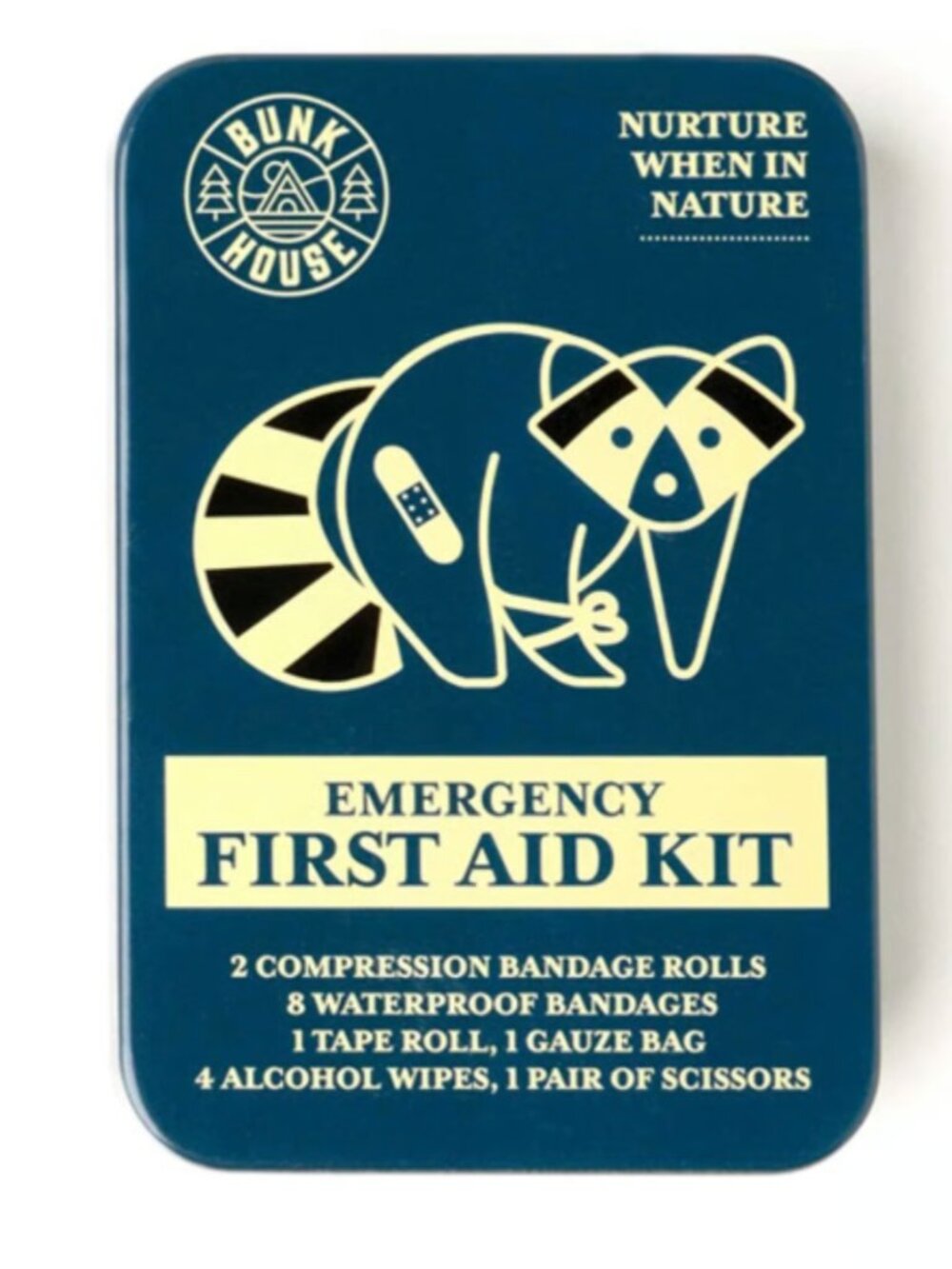 Bunkhouse Emergency First Aid Kit - nurture when in nature Raccoon NWT